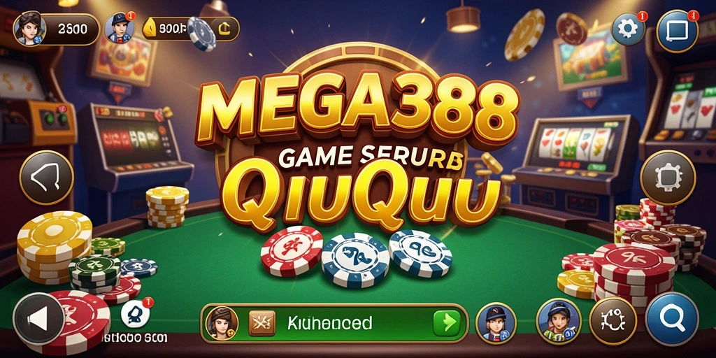 Screenshot permainan QiuQiu yang seru dan menantang.