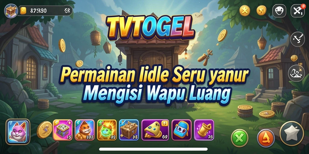 Tampilan gameplay TVTOGEL yang menarik dalam genre Idle.